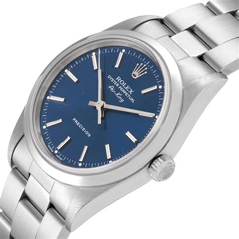 rolex air king blue price